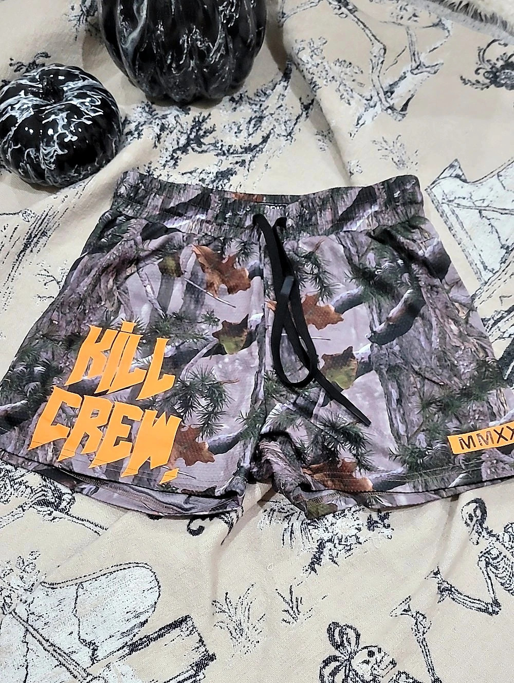 KILL CREW Camo Muay Thai Shorts
